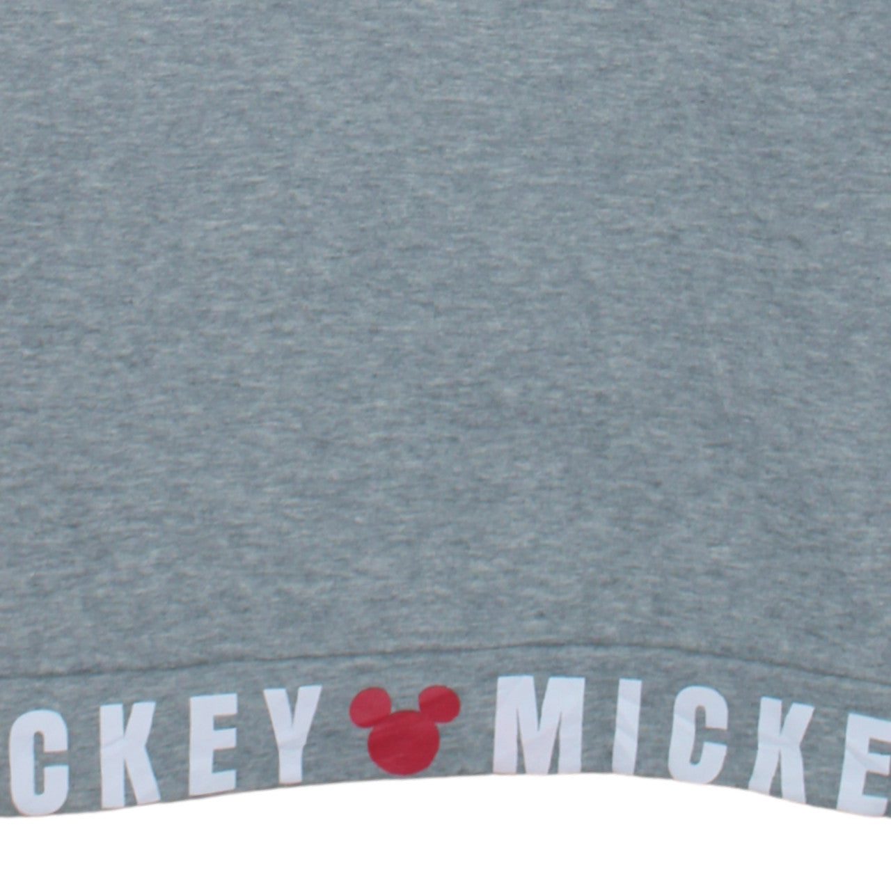 Disney Primark Women's Grey Mickey Mouse Pullover Sweatshirt Size S 10/12