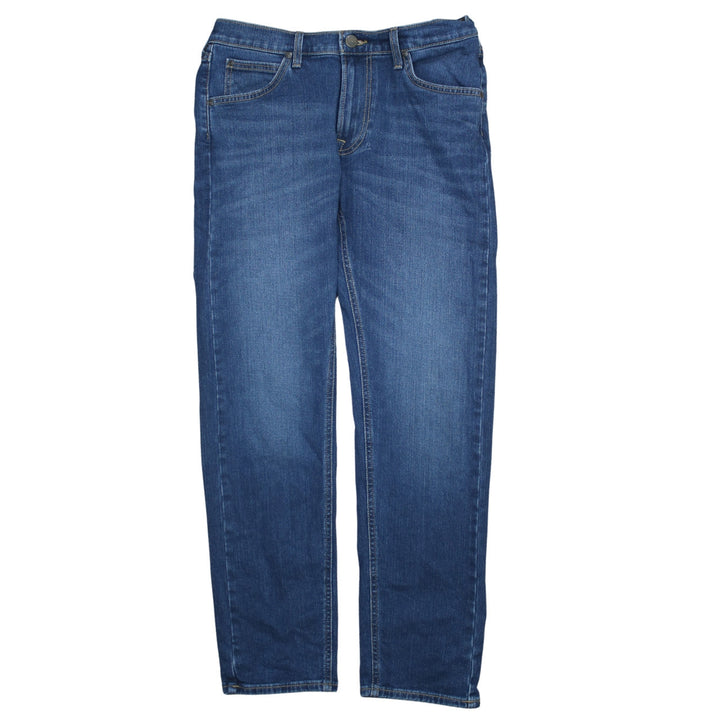 Lee Men's Blue Daren Zip Fly Regular Fit Straight Jeans W31 L30