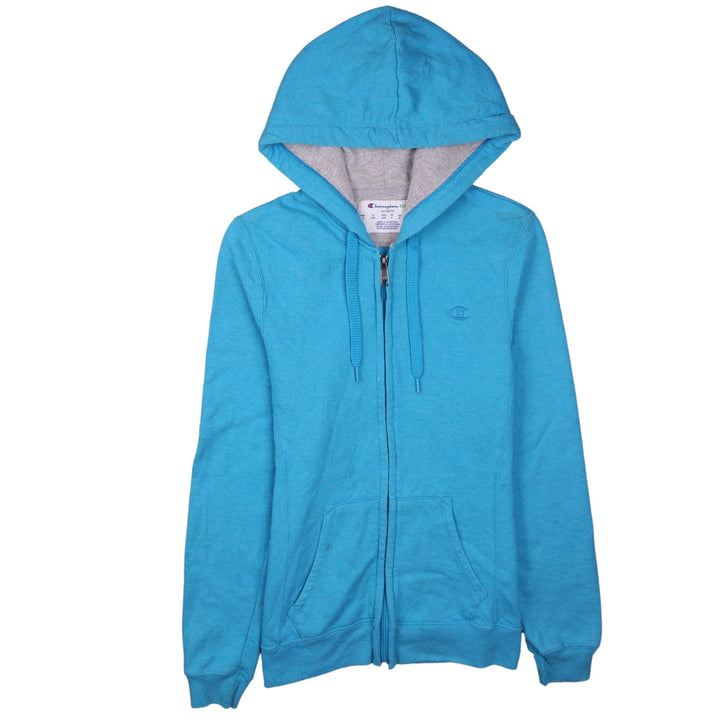 Champion Mens Blue Full Zip Hoodie Size S Regular Fit