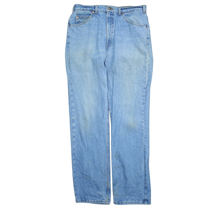 Levi's Men's Blue 34x32 Regular Fit Light Wash Straight Jeans