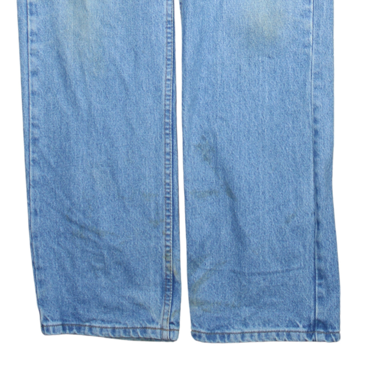 Levi's Men's Blue 34x32 Regular Fit Light Wash Straight Jeans