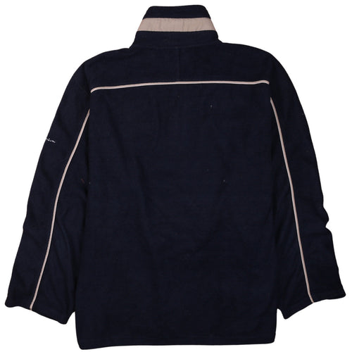 Champion Men's Blue 2XL Fleece 1/4 Zip Pullover Sweatshirt