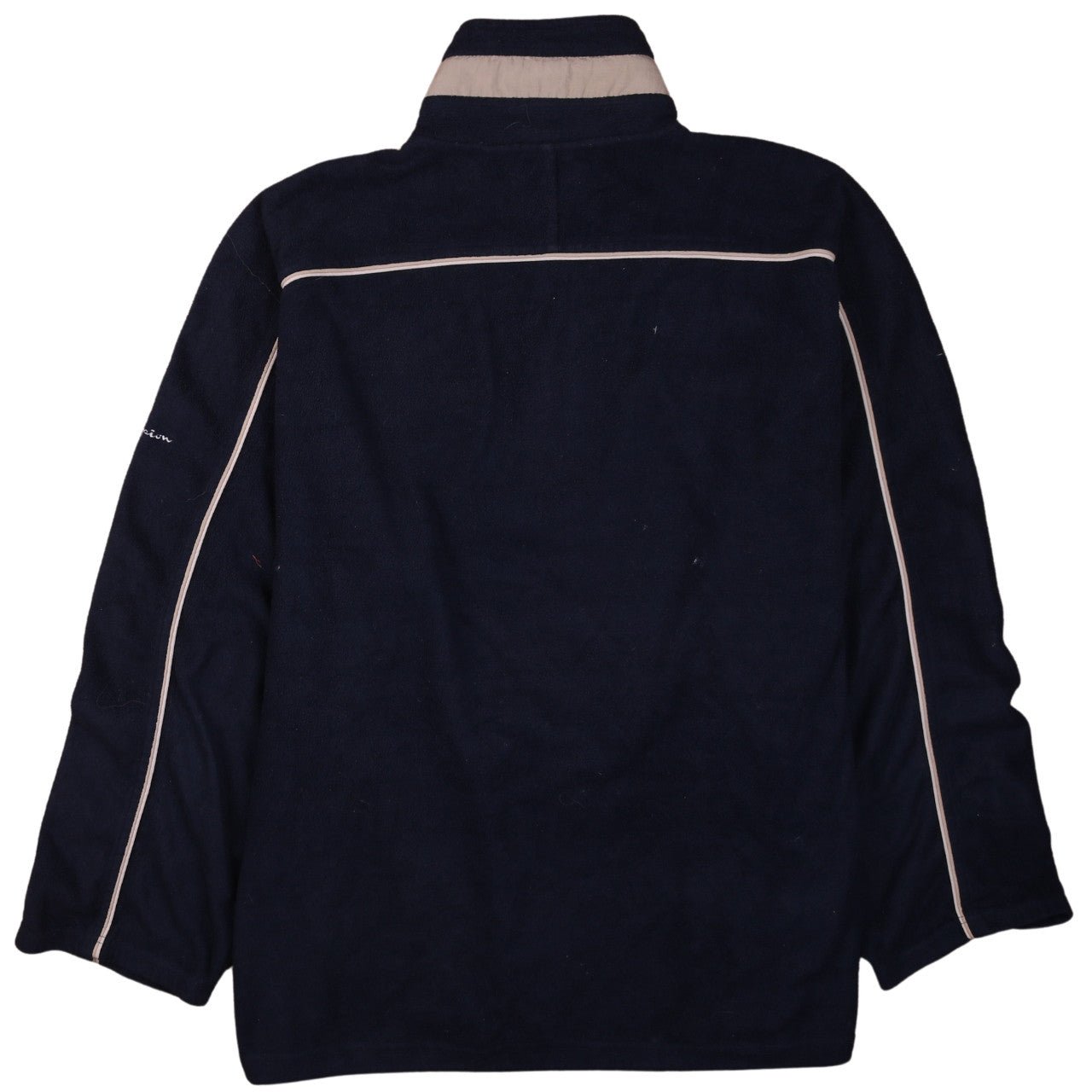 Champion Men's Blue 2XL Fleece 1/4 Zip Pullover Sweatshirt