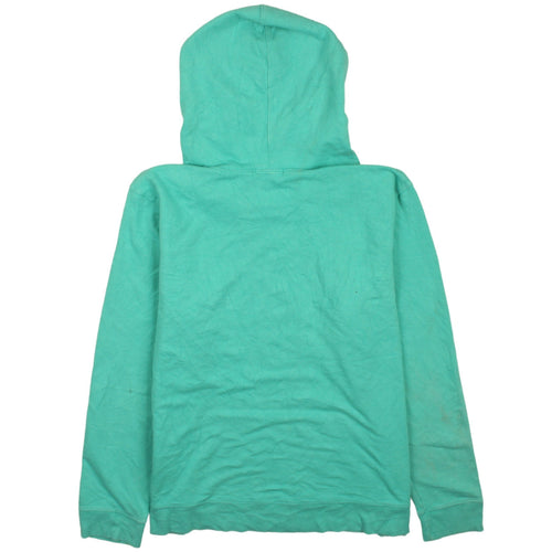 GAP Women Green Pullover Hoodie XL Logo Casual Cotton