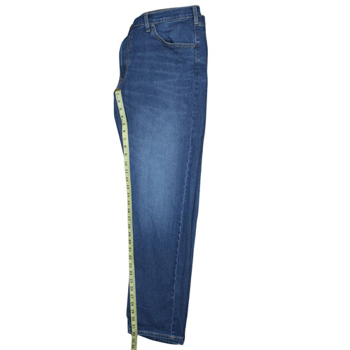 Lee Daren Zip Fly Men's Blue Straight Leg Jeans W38 L32
