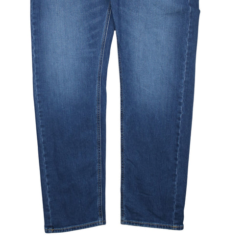 Lee Daren Zip Fly Men's Blue Straight Leg Jeans W38 L32