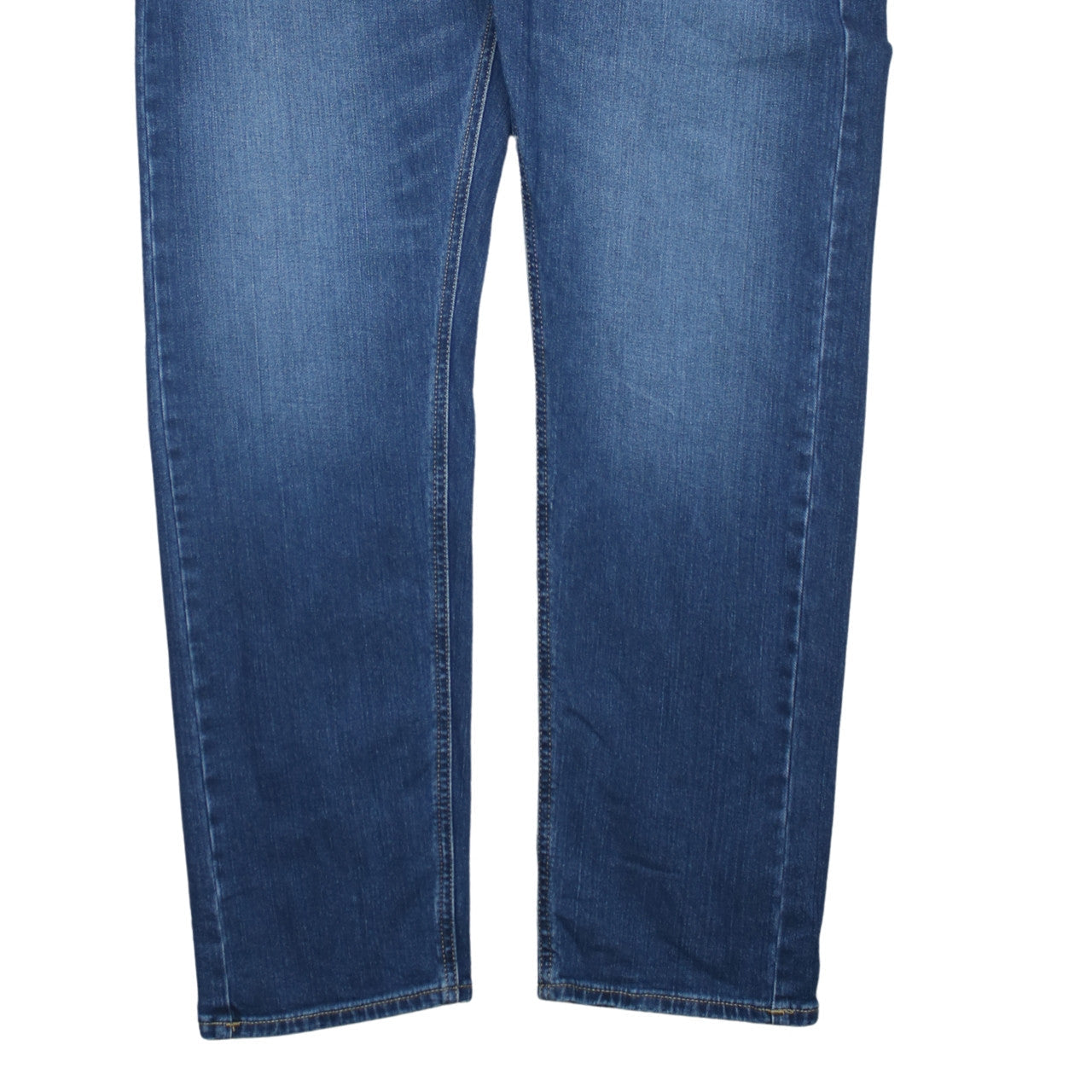Lee Daren Zip Fly Men's Blue Straight Leg Jeans W38 L32