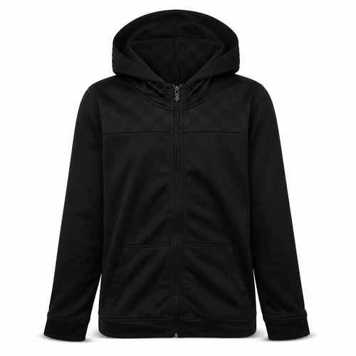 Umbro Boys Black Full Zip Hoodie Size 16/18 Hooded Sportswear