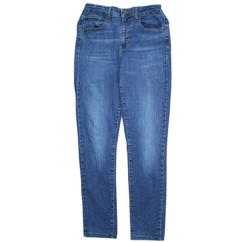 Levi's Women's Blue 721 High Rise Skinny Jeans Size 28