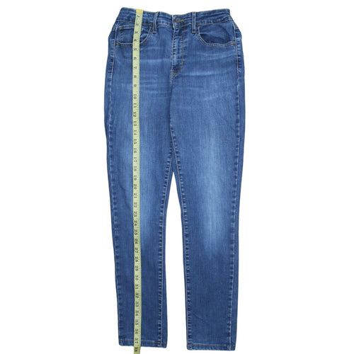 Levi's Women's Blue 721 High Rise Skinny Jeans Size 28
