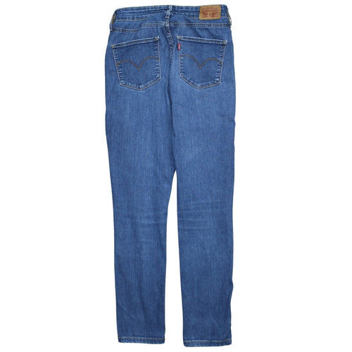 Levi's Women's Blue 721 High Rise Skinny Jeans Size 28