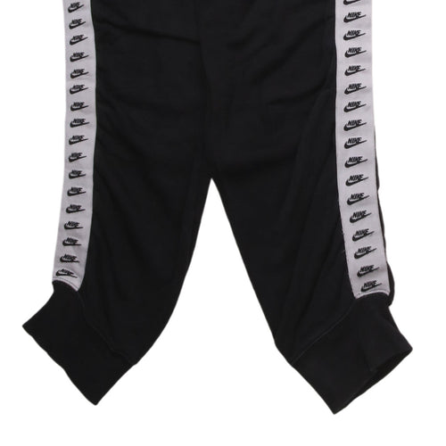 Nike Men’s Black Joggers Tapered Regular Fit Cotton Blend