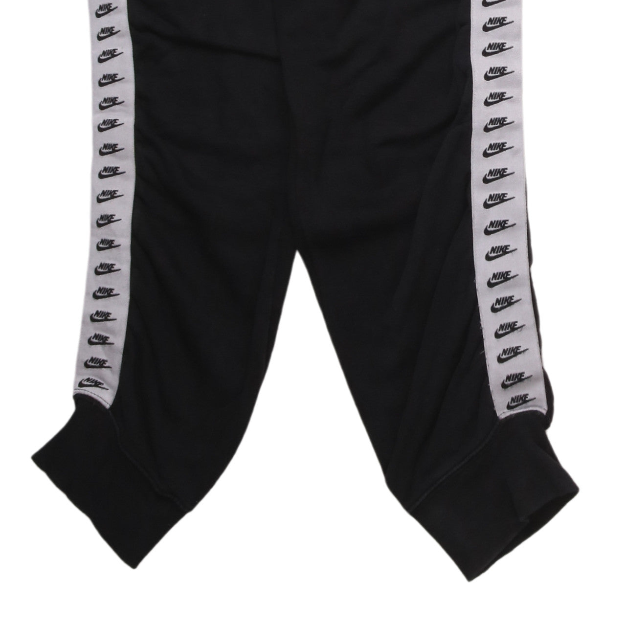 Nike Men’s Black Joggers Tapered Regular Fit Cotton Blend