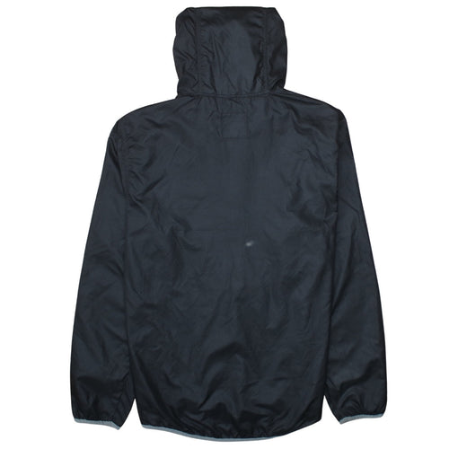 Puma Men's Black L Lightweight Hooded Windbreaker Jacket