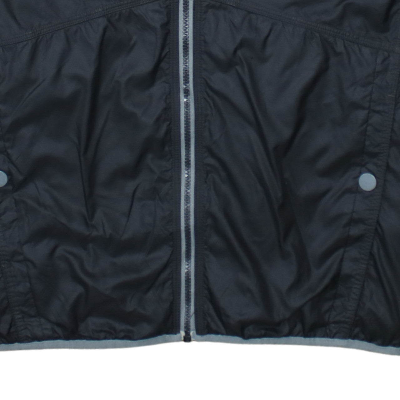 Puma Men's Black L Lightweight Hooded Windbreaker Jacket