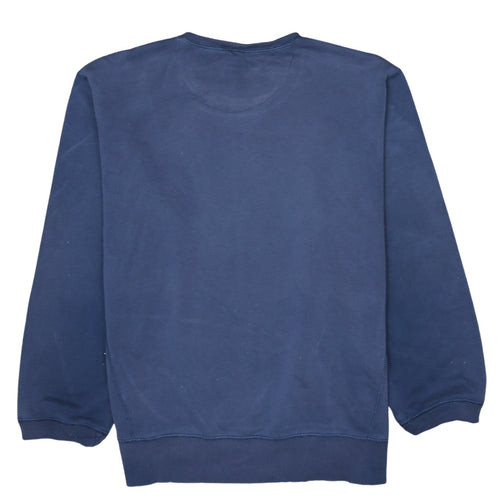 Nike Men's Blue L Crew Neck Pullover Sweatshirt