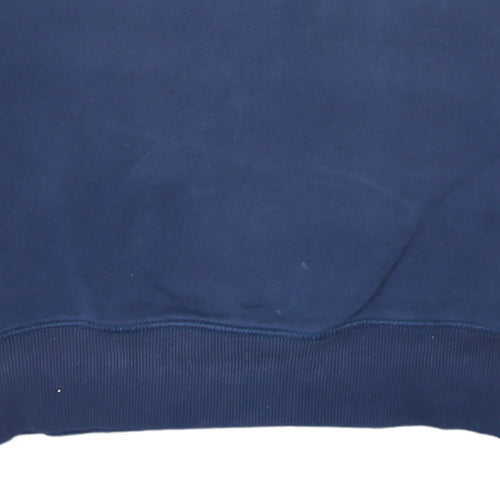 Nike Men's Blue L Crew Neck Pullover Sweatshirt