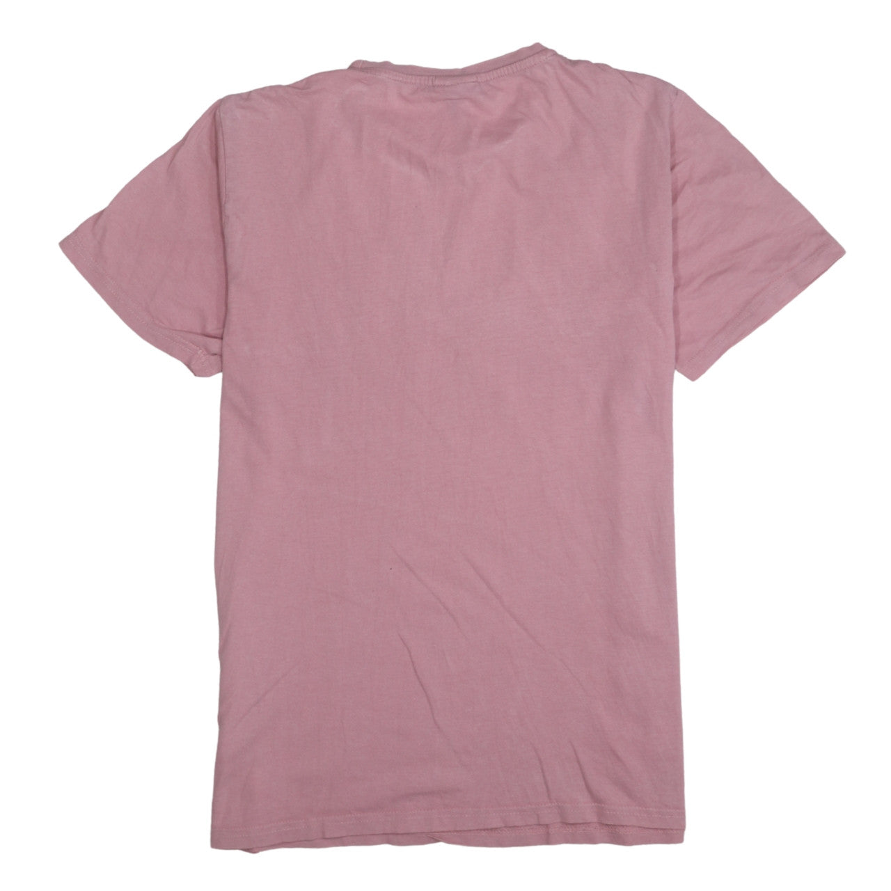 Ellesse Womens Pink Short Sleeve Cotton Logo T-Shirt Size 10