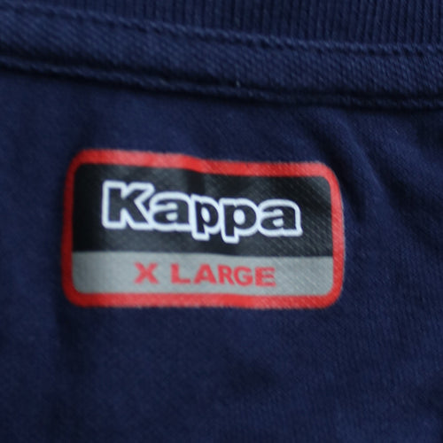 Kappa Men's Blue XL Polo Shirt Cotton Regular Fit Casual