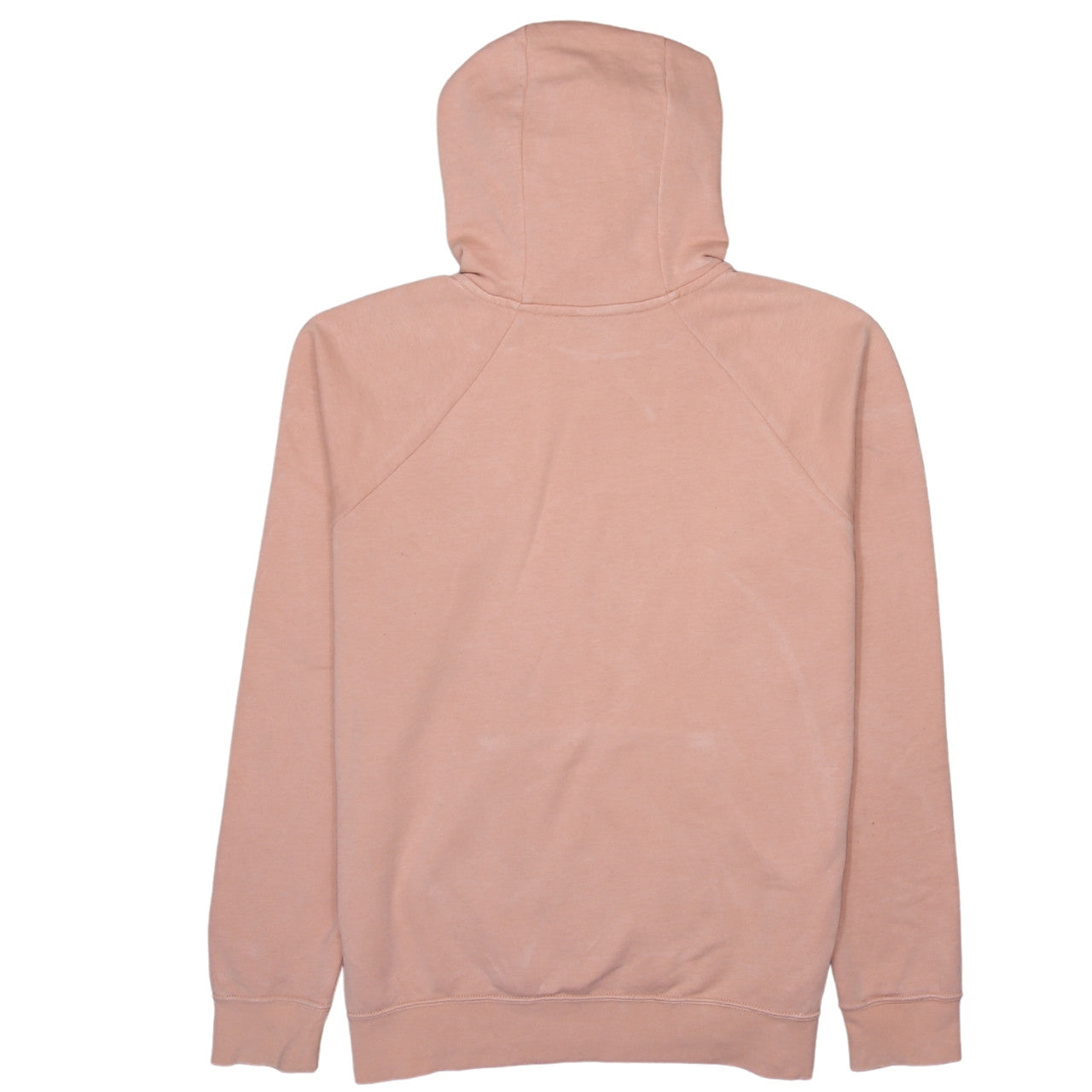 Nike Womens Pink Pullover Hoodie Medium Cotton Blend Logo Casual