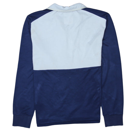 Diesel Men’s Blue XL 1/4 Zip Colour Block High Neck Sweatshirt