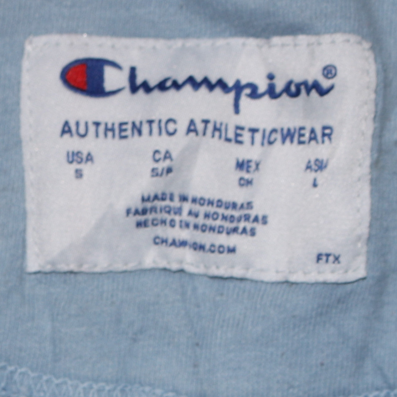 Champion Men's Blue Small Pullover Sweatshirt Crew Neck Long Sleeve