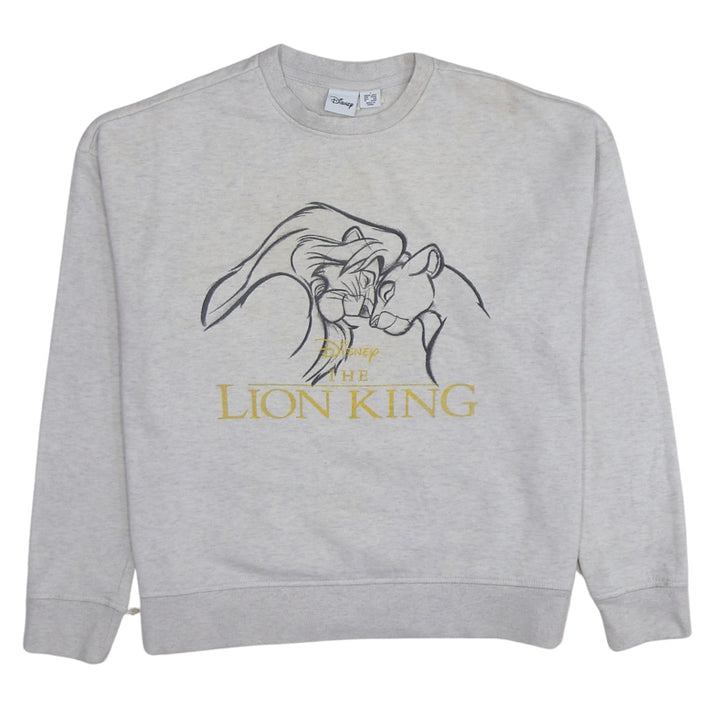Disney Women’s Grey The Lion King Graphic Pullover Sweatshirt Size S