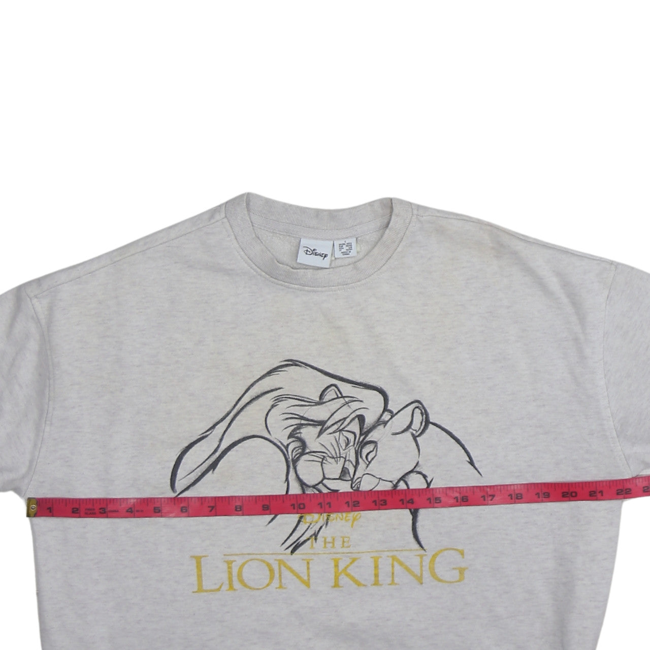 Disney Women’s Grey The Lion King Graphic Pullover Sweatshirt Size S