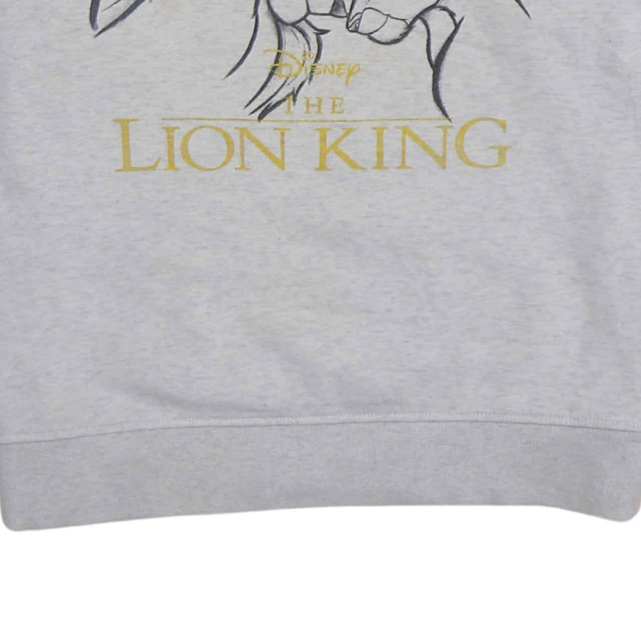 Disney Women’s Grey The Lion King Graphic Pullover Sweatshirt Size S