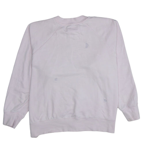 Adidas Women Pink Sweatshirt Size 14 Pullover Crew Neck Rose Quartz