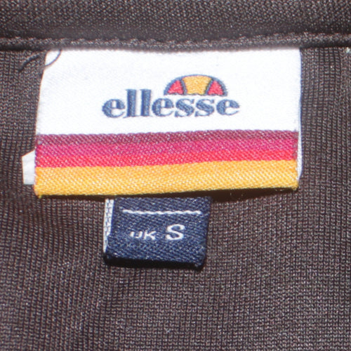 Ellesse Men's Green Pullover Hoodie S Regular Fit Logo Sportswear