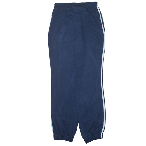 Adidas Boys Blue Jogger Trousers 16 Years Fleece Lined Sportswear Essentials