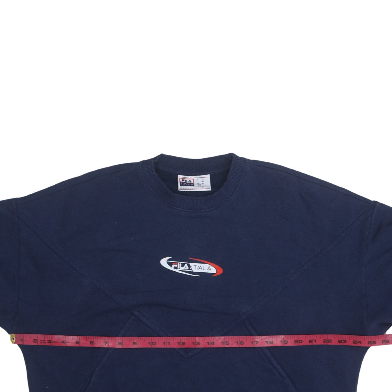 Fila Mens Blue Logo Pullover Sweatshirt M Regular Fit