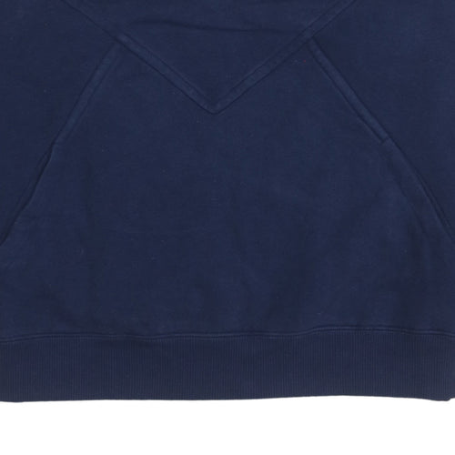 Fila Mens Blue Logo Pullover Sweatshirt M Regular Fit