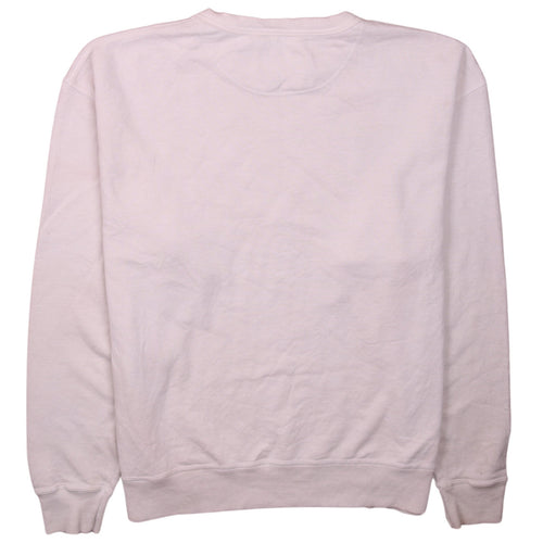 Champion Men's Beige Crew Neck Pullover Sweatshirt L