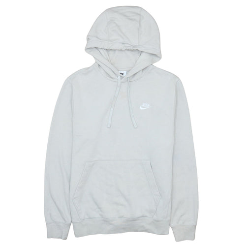 Nike Men's White Pullover Hoodie Small Regular Fit Fleece