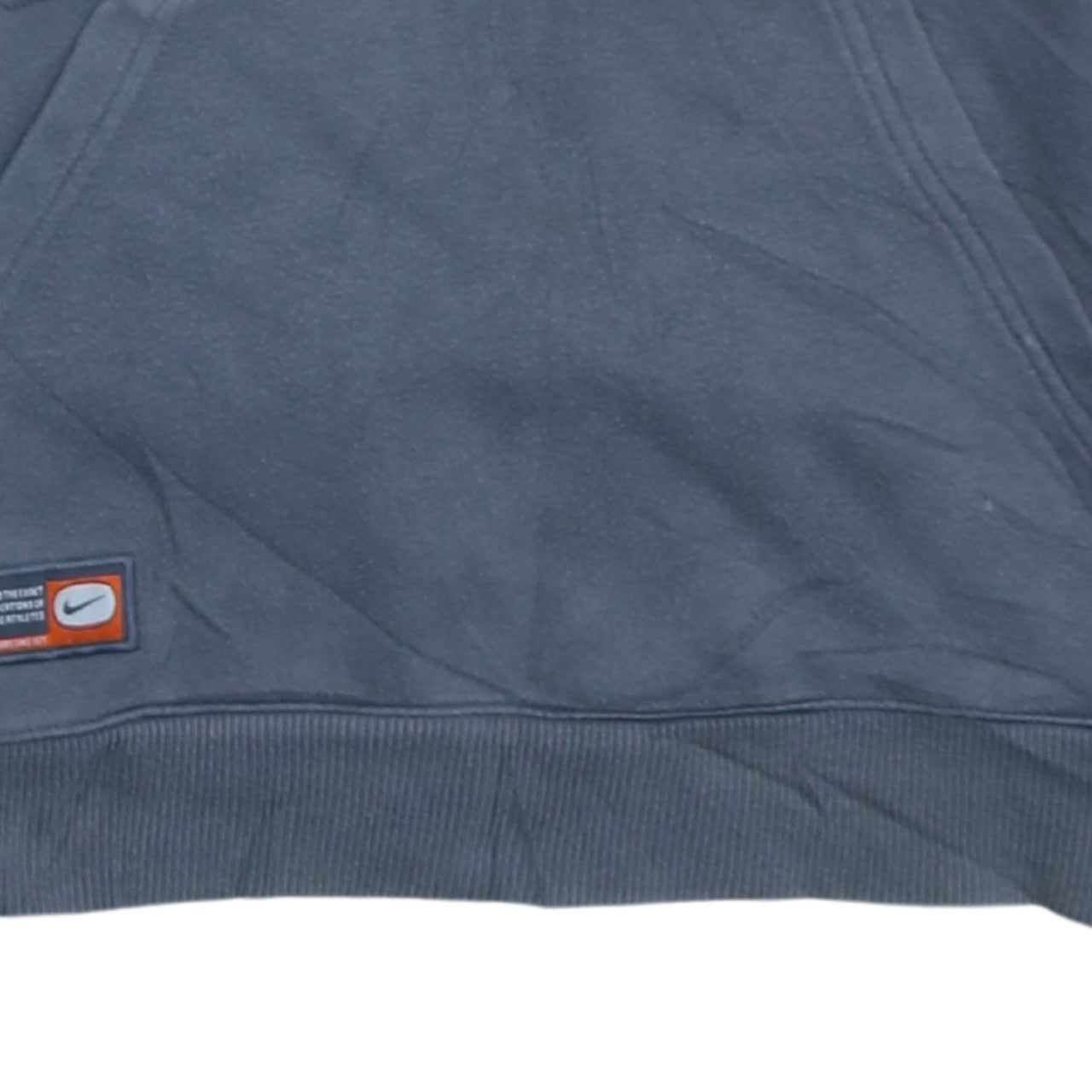 Nike Boys Blue Hoodie L 12-13 Years Pullover Graphic Print Cotton Blend