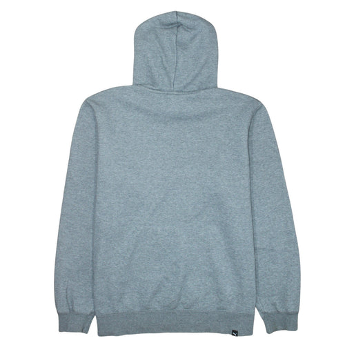 Puma Men's Grey XL Pullover Hoodie Sweatshirt Logo Fleece