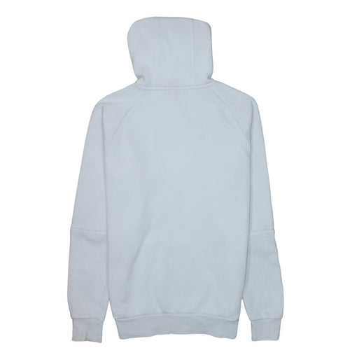 Adidas Men's White Pullover Hoodie S Trefoil Fleece Sweatshirt