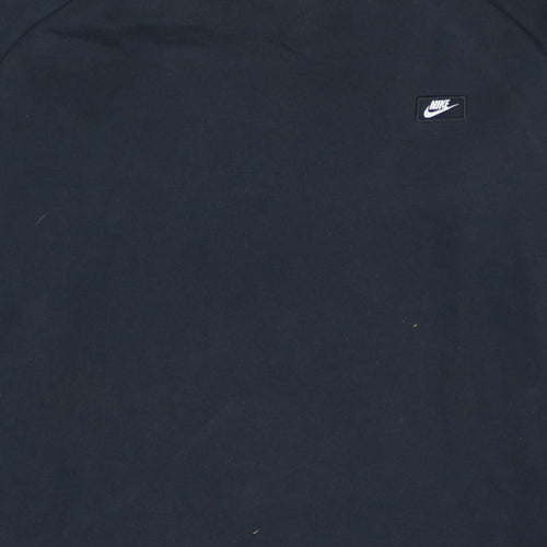 Nike Men's Black Crew Neck Pullover Sweatshirt Size L
