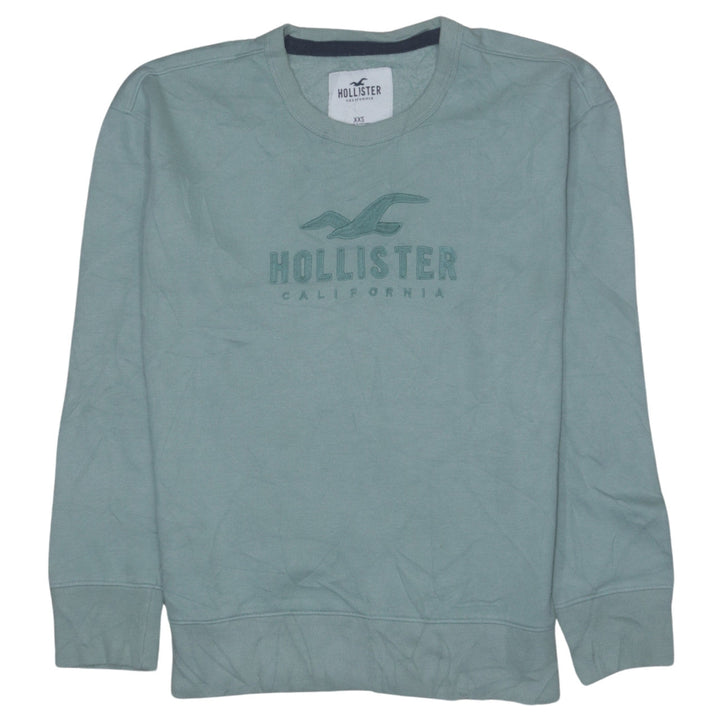 Hollister Men’s Green XS Pullover Crew Neck Sweatshirt