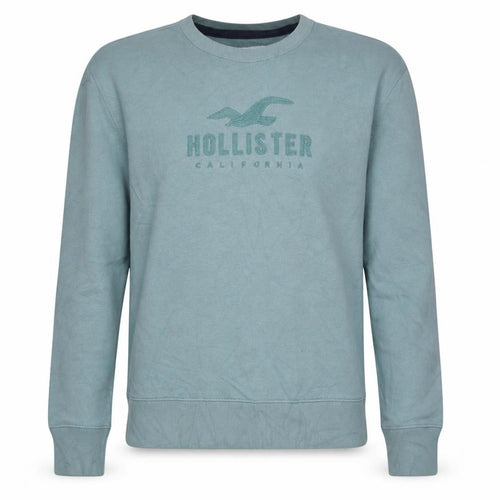 Hollister Men’s Green XS Pullover Crew Neck Sweatshirt
