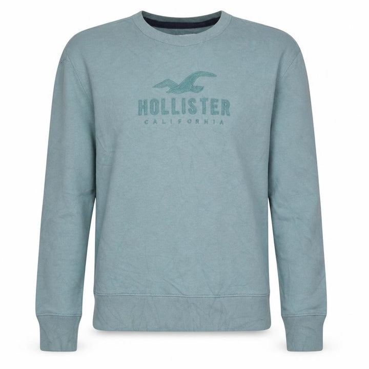 Hollister Men’s Green XS Pullover Crew Neck Sweatshirt