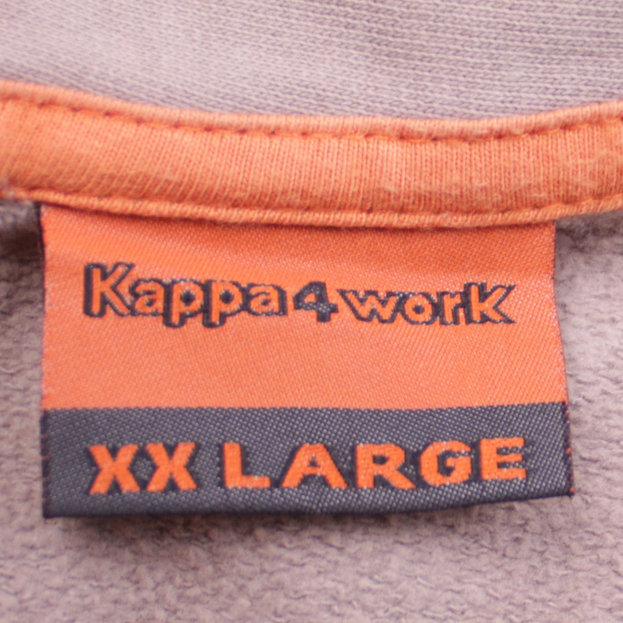 Kappa 4 Work Mens Brown 2XL Full Zip Sweatshirt Fleece