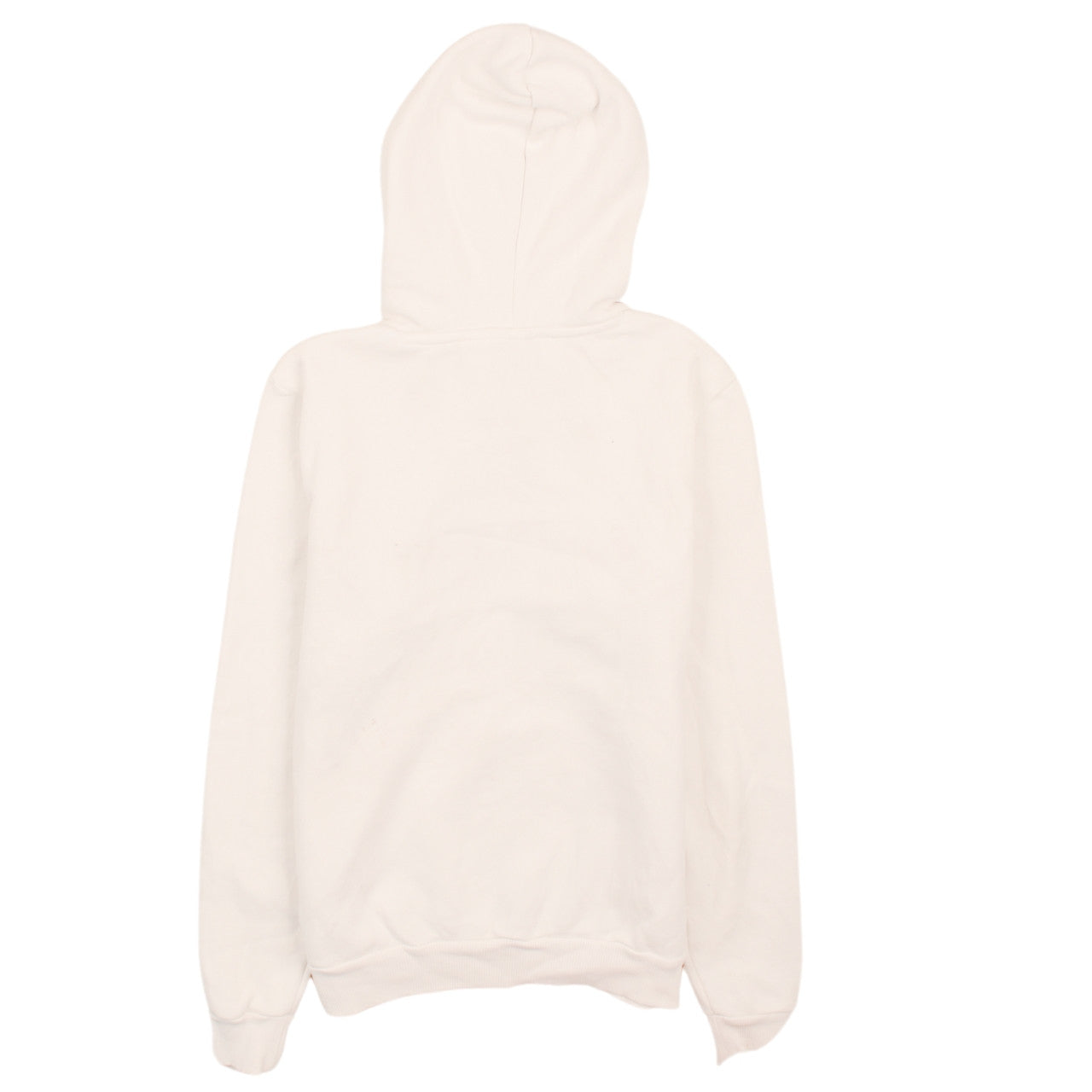 Puma Mens White Pullover Hoodie M Logo Graphic Fleece Sportswear
