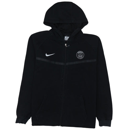 Nike Paris Saint-Germain Black Full Zip Hoodie XL Women
