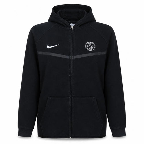 Nike Paris Saint-Germain Black Full Zip Hoodie XL Women