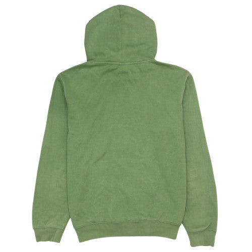 Champion Mens Green Small Pullover Hoodie with Logo Front Pocket