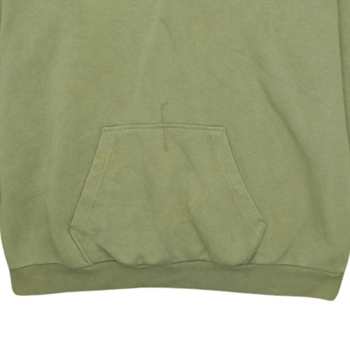 Adidas Women’s Green Pullover Hoodie Sweatshirt Size L Logo Print