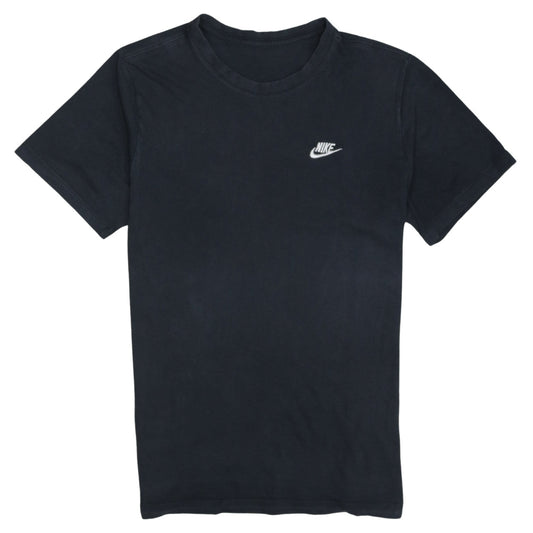 Nike Men's Black Cotton Sports Crew Neck Short Sleeve T-Shirt M